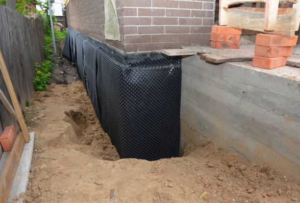 Happy homeowners after waterproofing job in Lake Hopatcong